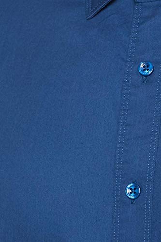 Image of ColorPlus Men's Solid Slim Fit Casual Shirt