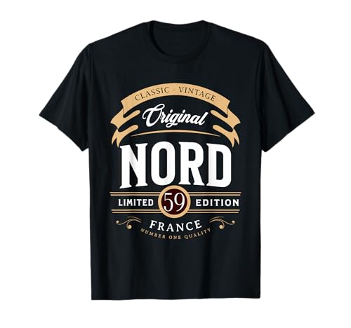 Vintage Nord Département France T-Shirt