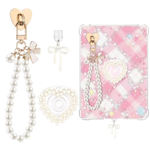 Ensemble de chaînes Draupnir pour liseuse avec support cœur sophistiqué