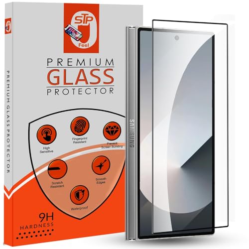 Image of STP FEEL HD+ Premium Tempered Glass Screen Protector Guard Compatible For Samsung Z Fold 7 5G (8 Inch, Pack of 1) | Edge to Edge Coverage With Easy to installation kit