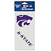 WinCraft NCAA Kansas State University Perfect Cut Decal (Set of 2), 4