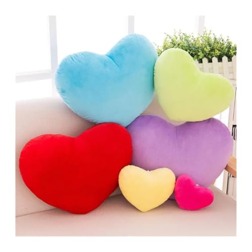 Coussin de decoration coeur violet idee cadeau - 5
