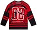 Marvel Mens Hockey Jersey - Spider-Man Punisher and Mickey Mouse Classic Long Sleeve Mesh Graphic Hockey Jerseys for Men, Size X-Large, Red/Black Marvel