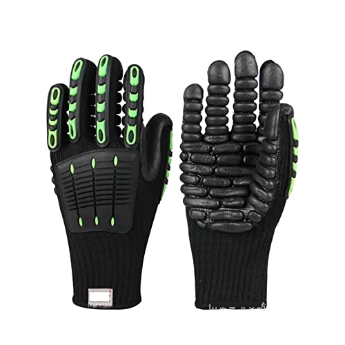 Gants de travail pour perceuse à percussion protégeant des vibrations - 2