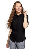 Impresionante camisa con cuello mao de diseño a la moda