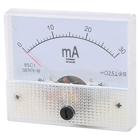 Amperímetro Analógico 85C1 DC 0-30MA Cover