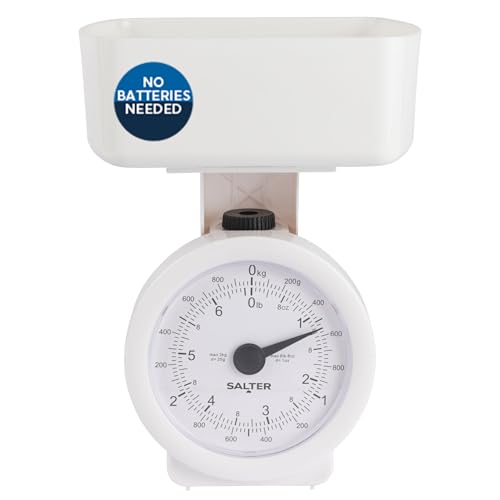 Salter Mechanical Kitchen Scale Analogue Dial 3 Kg Capacity