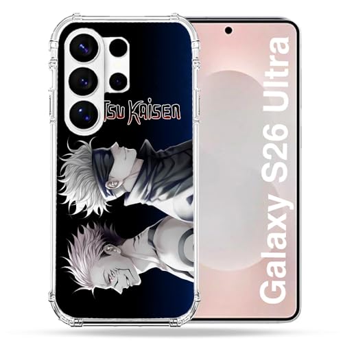 Coque Samsung S26 Ultra Jujutsu Kaisen manga antichoc noir