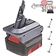 2-in-1-Adapter für Einhell 18V Lithium-Akku Convert to für Dyson V7V8 Handstaubsauger Akku Kompatibel mit V7/8 Animal V7V8 Absolute V7V8 Motorhead Pro V7/8 Trigger V7V8