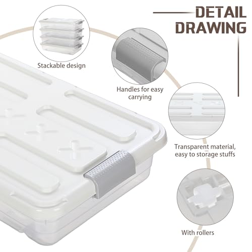 Mejores comprativas On-line Cajas de plastico con ruedas disponible en línea para comprar. 3 Imagen adicional