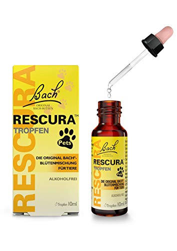 Bachblüten für Hunde – Nelsons Bach Original Rescue Pets Tropfen 10 ml