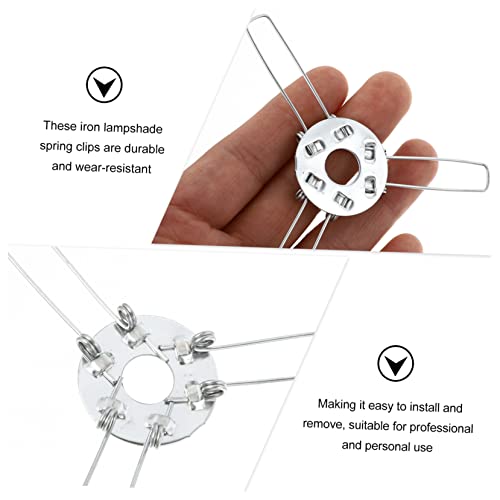 Support clips ressort pour un montage de lampe stable et durable - 6