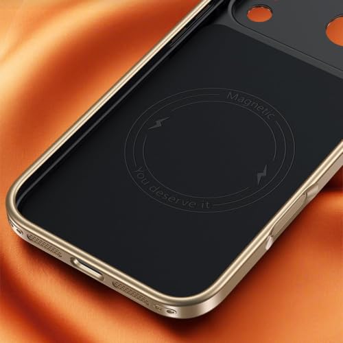 Coque métallisée iPhone 17 Pro Max cuir rouge étui antichoc
