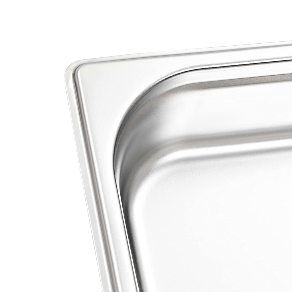 Genérico Bandejas Gastronorm 8 unidades GN 1/3 65 mm acero inoxidable,Casa y jardín,Cocina y comedor,Accesorios para aparatos de cocina,Accesorios para mesas de vapor,Cubetas para mesas de vapor,50894