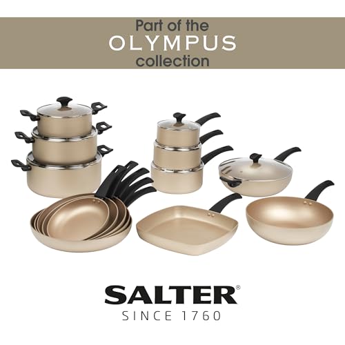 Sartén Wok Salter Olympus 28 cm, aluminio antiaherente miniatura 5
