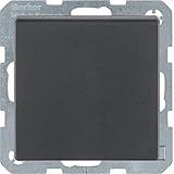 BERKER 47516066 Berker SCHUKO-Steckdose Anth/sa 47516066 m. Klappdeckel Q.1;Q.3 Steckdose 4011334380481