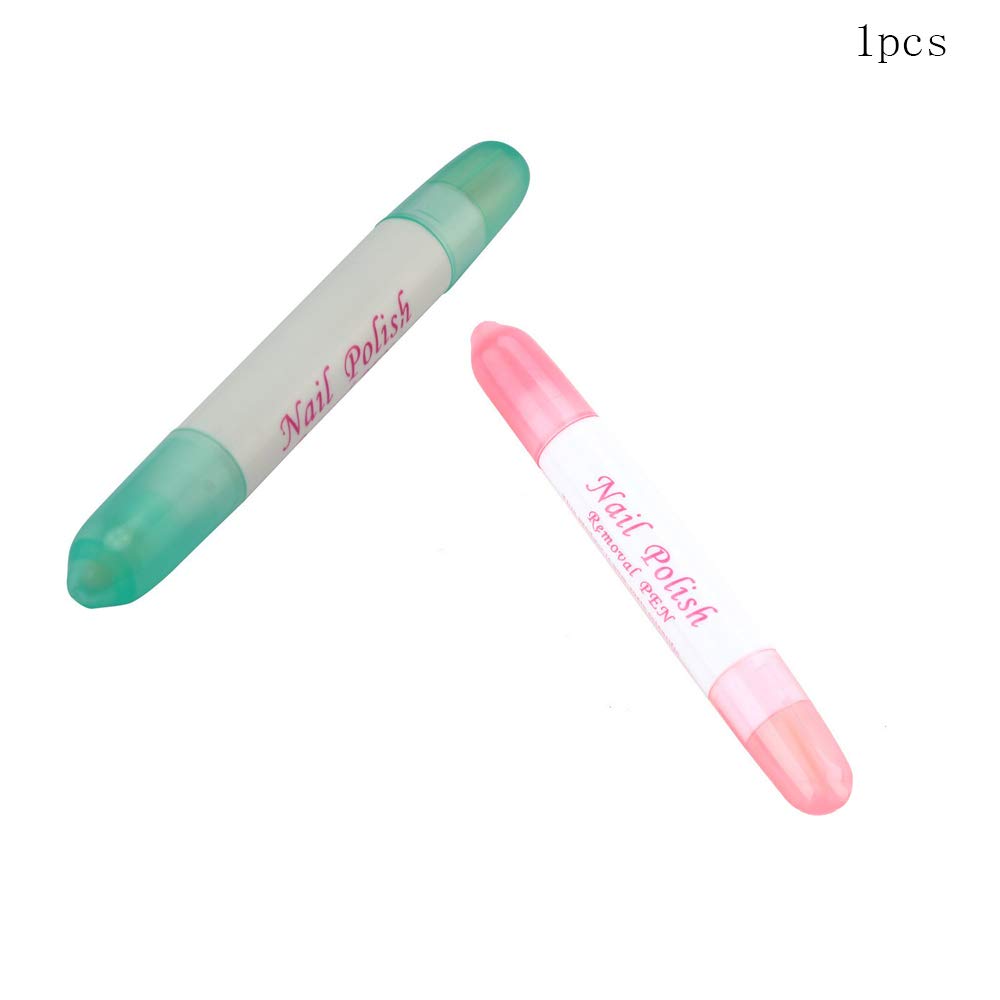 Penna correttore per smalto per nail art, per rimuovere gli errori + 3 punte