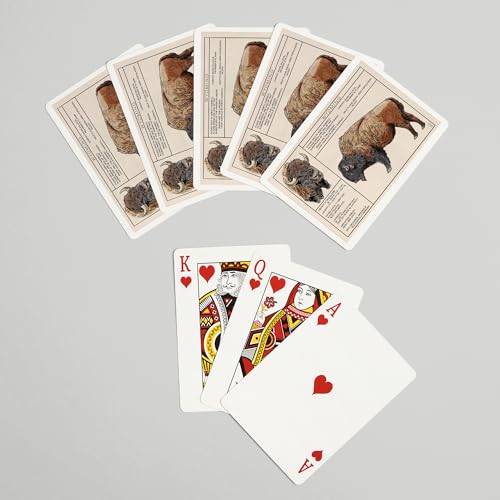 Lantern Press Wyoming Bison 52 Cartas Póker Adultos miniatura 7