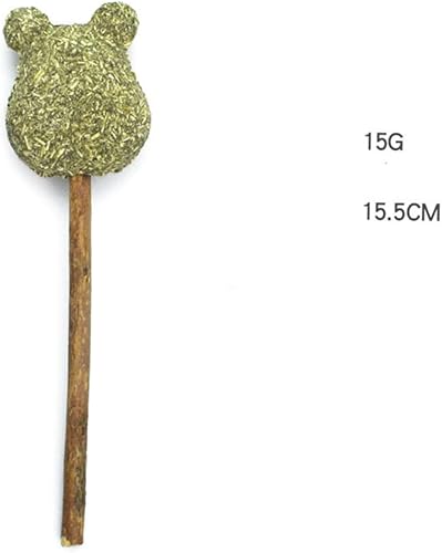 Miniatura 7 de BCOATH Juguetes masticables para gatos, juguetes para mascotas, juguetes para gatos, juguetes de madera verde para gato, bola de hierba gatera para