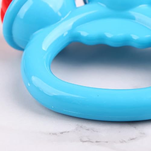 Fublazeze 1Pc Plastic Infant Comfort Rattle 0-3 Years Old Ringing Three-Headed Bell Color Baby Hand Grabbing Rattle #TOP5