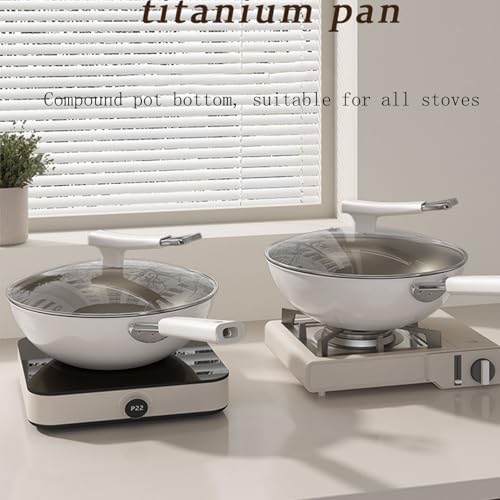 Wok de cerámica 32 cm con tapa antiadherente miniatura 4