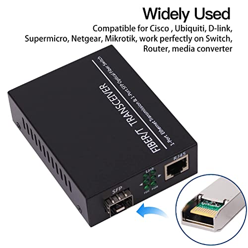 Image of 2 Pack 1.25G 850nm Multimode SFP LC Transceiver Fiber Module 550 Meters 1000Base-SX LC MMF for Cisco GLC-SX-MMD /SX-MM /SFP-GE-S,Fortinet,Ubiquiti UniFi UF-MM-1G,Mikrotik S-85DLC05D Meraki MA-SFP-1GB-SX