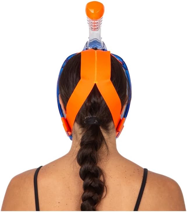 Miniatura 6 de SEAC Máscara de esnórquel de cara completa Magica cómoda para caras más pequeñas