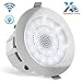 Pyle 4” Pair of Bluetooth Flush Mount In-wall In-ceiling 2-Way Home Speaker System Built-in LED Lights Aluminum Housing Spring Clips Polypropylene Cone & Tweeter 2 Ch Amplifier 160 Watts (PDICBTL4)