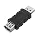 Hotaluyt Portátil Firewire IEEE 1394 de 6 Pines Hembra a USB Tipo...