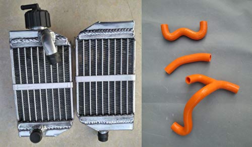 Aluminum Radiator + Hoses For 50 Sx Sxs Mini 50Cc 49Cc 2012-2018 13 14 15 16 17 18 #TOP17