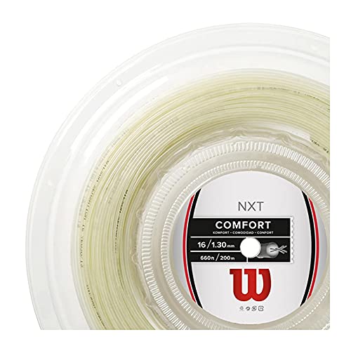 Corda Raquete Tênis NXT 16 1.30mm 200M Natural