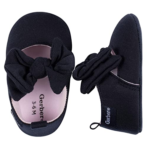 Image of Gerber Baby Girls' Newborn Infant Girls' Ballet Crib Shoe