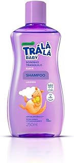 Trá Lá Lá Shampoo Suave Personagem Baby Branco E Roxo 250 Ml - Produto 4 mais recomendado com 4.4 estrelas