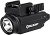 OLIGHT Baldr S Lampe 800 Lumens 2 Niveaux d'Éclairage Rail Réglable Picatinny Ou GL pour Chasse Protection