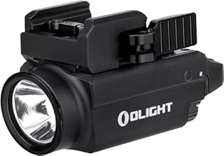 OLIGHT Baldr S Lampe 800 Lumens 2 Niveaux d'Éclairage Rail Réglable Picatinny Ou GL pour Chasse Protection