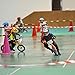 Soft-Style Kids Knee and Elbow Pads with Bike Gloves, Flexible Impact-Resistant Gear for Ages 2-11, Designed for Balance Bikes, Roller-Skating, and Skateboarding (Dogcat, Small)