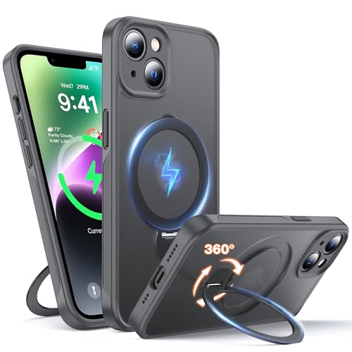 Support magnétique iPhone 14 rotatif pour regarder vos vidéos les mains libres
