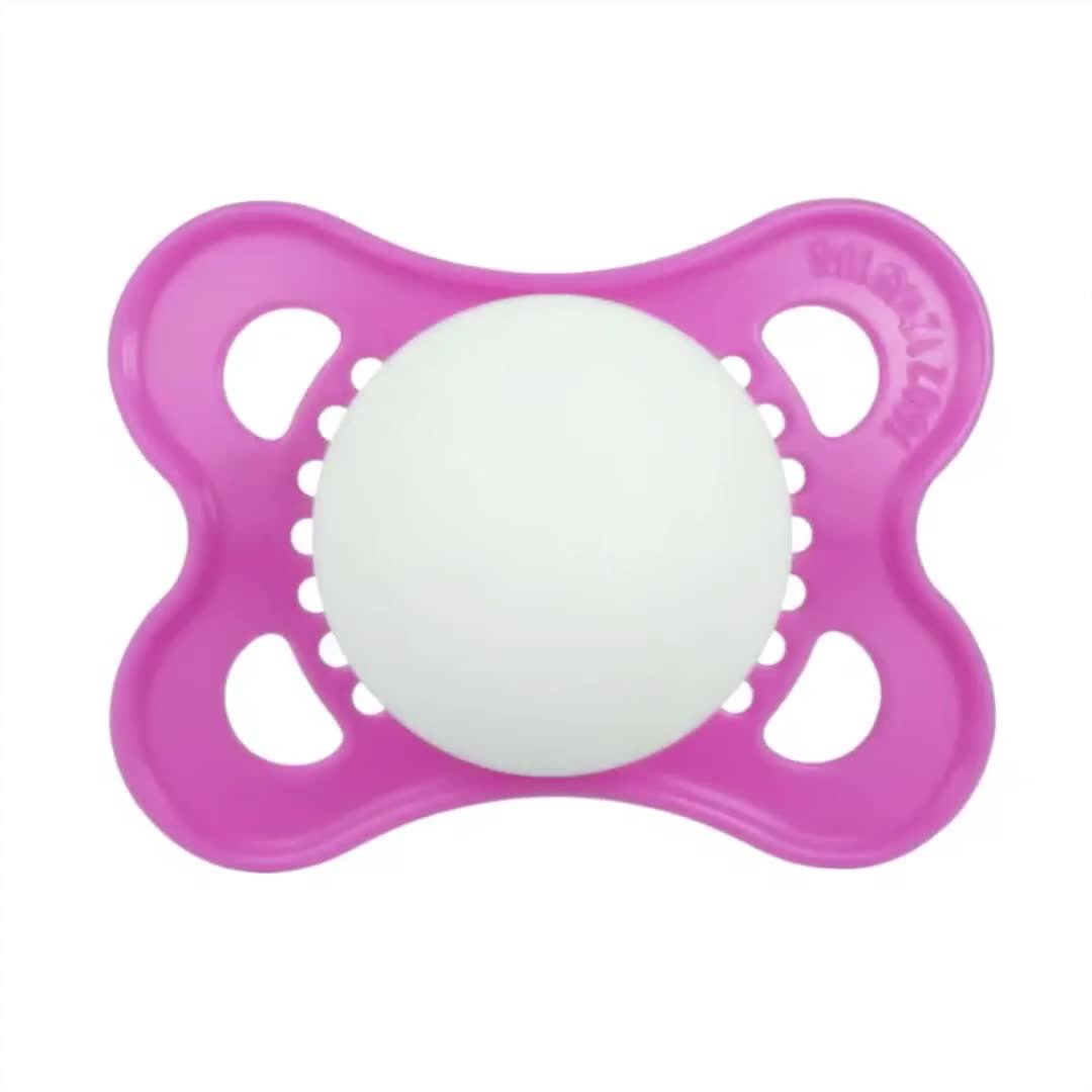 MAM Animal Pacifiers with Clip for Baby Boys 0-6 Months