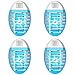 Lampada Antizanzare Elettrica 2025, 100% Professionale ed Efficace,per Insetti Zanzare, Mosca,Falene,4 Pack, Zanzariera Elettrica con Luce, per Casa Giardino Interno Esterno Cucina Soggiorno