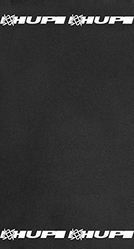 Bandana Tubular Preto Liso para Corrida e Ciclismo Hupi, Cor: Preto