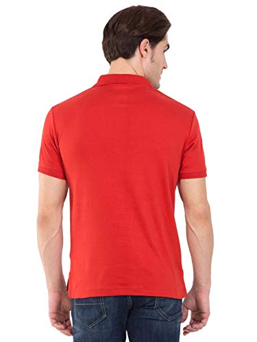 Image of Jockey Men Cotton Blend Solid Regular Fit Sport Polo T-Shirt