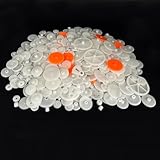 421PCS White Plastic Gears Module 0.5 Gears for DC Motor DIY Model Toys RC Car Robot Gear Replacement Electric Motor Gears (421)