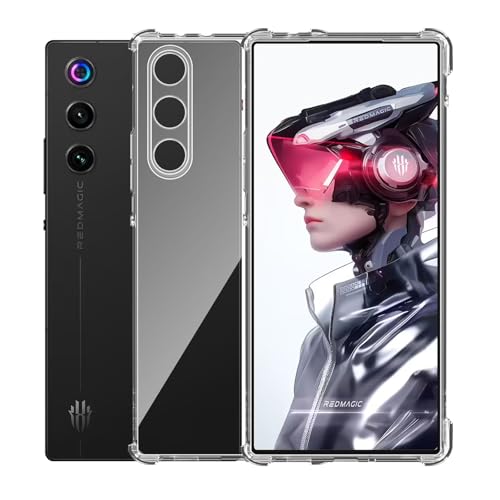 Ή RedMagic 10 Air P[X Sediven Jo[ NA ^ wh~ ϖh~ h~ TPU Yی y SʕیJo[