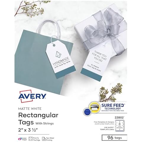 Avery Printable Gift Tags 96ct Cover