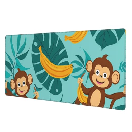 Tapis de souris grand format antidérapant pour bureau stable