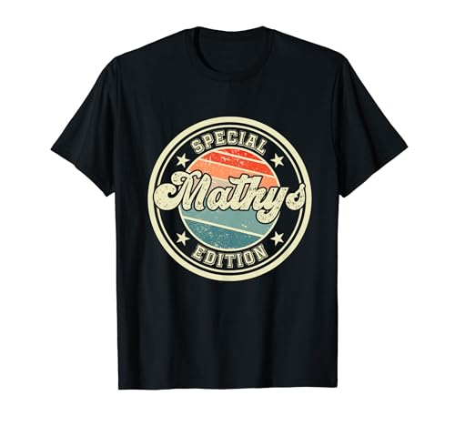 Mathys Edition Spéciale proverbe rigolo prénom Mathys T-Shirt