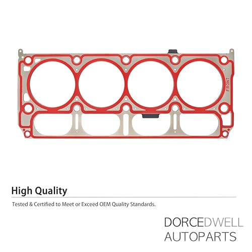 Image of 2PCS MLS 5-Layer Head Gasket Kit for Gen V LT1 LT2 L86 L87 6.2L | 5 Layer Steel MLS Gaskets OE 12688943 12659260 12622331 Fits Chevy GMC 2014-2023 Gen V LT Engine Repair Replacement