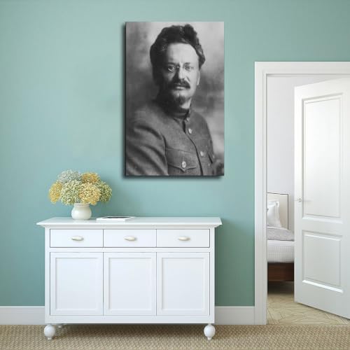 Décoration murale Leon Trotsky poster sur toile prêt à poser sans cadre