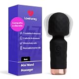 Lovehoney Mini Wand Massaggiatore Vibratore donna, sexytoysys, nero