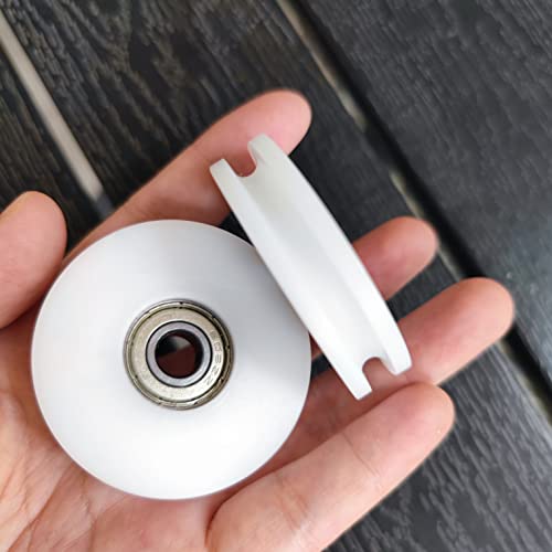 Feedal 2 pulegge a rulli per puleggia in nylon con...